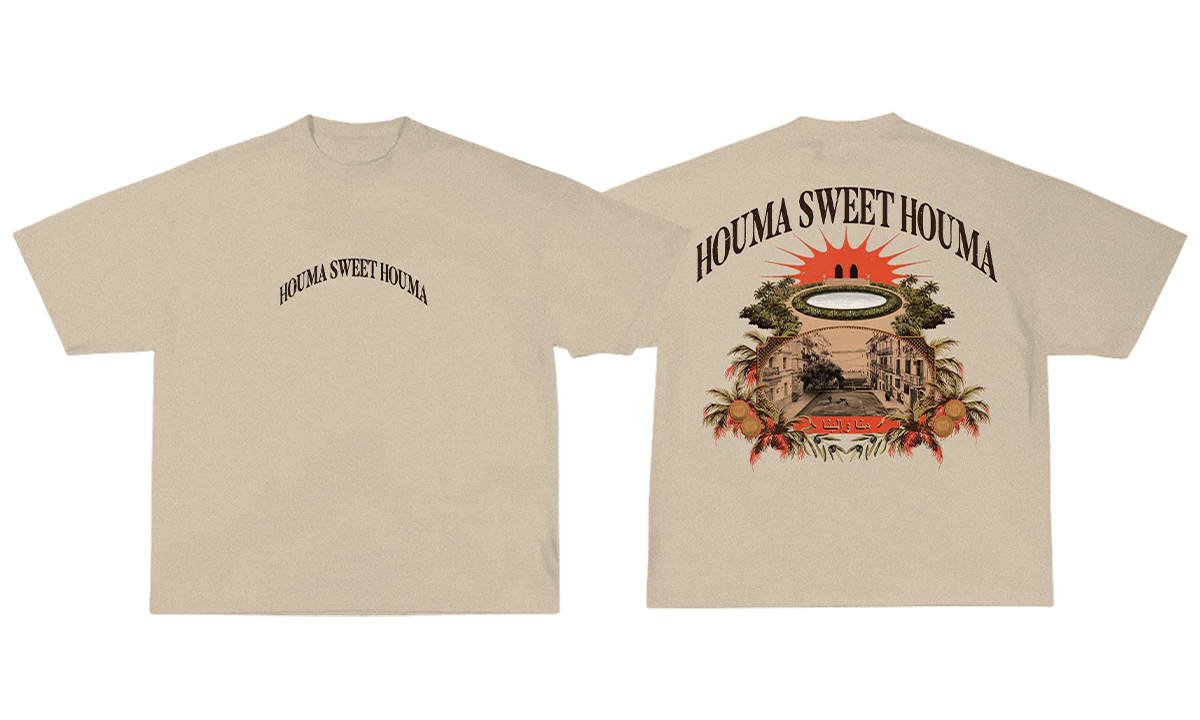 T-SHIRT HOUMA SWEET HOUMA BEIGE
