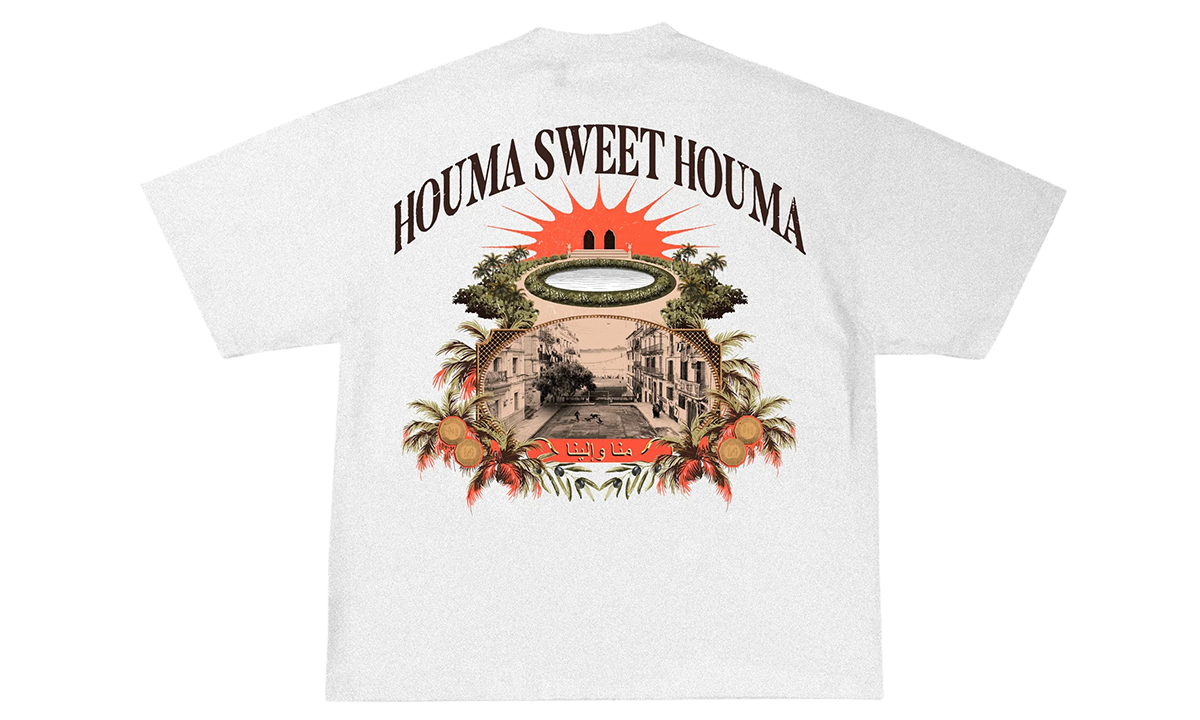 T-SHIRT HOUMA SWEET HOUMA BLANC
