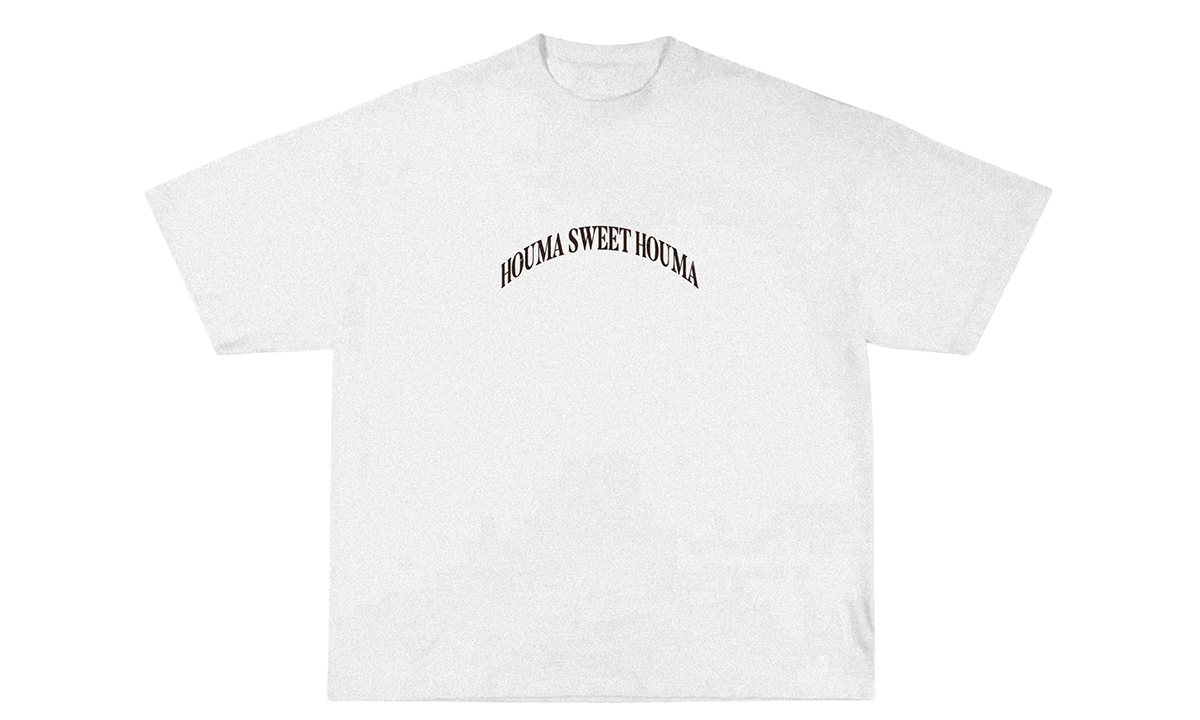 T-SHIRT HOUMA SWEET HOUMA BLANC