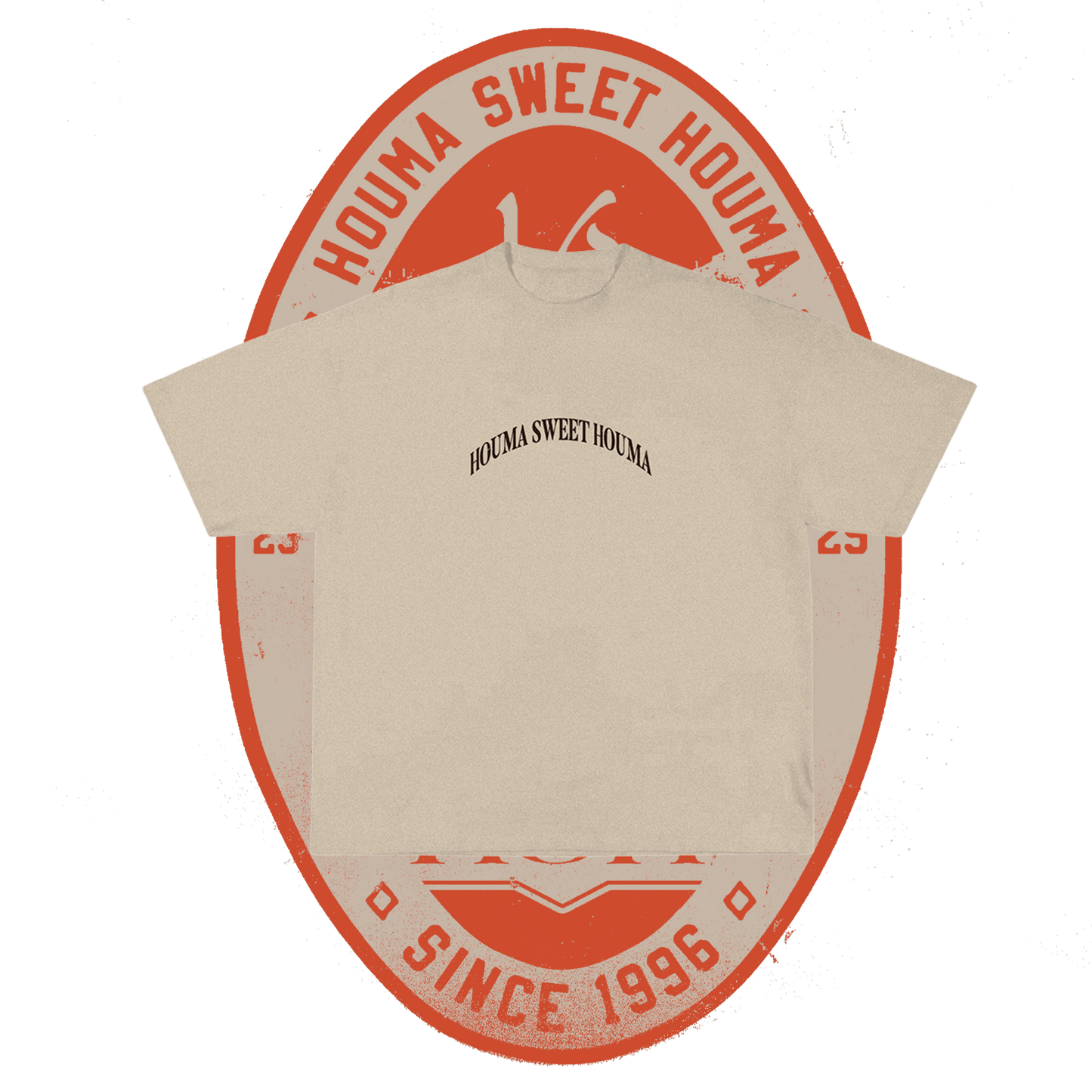 T-SHIRT HOUMA SWEET HOUMA BEIGE